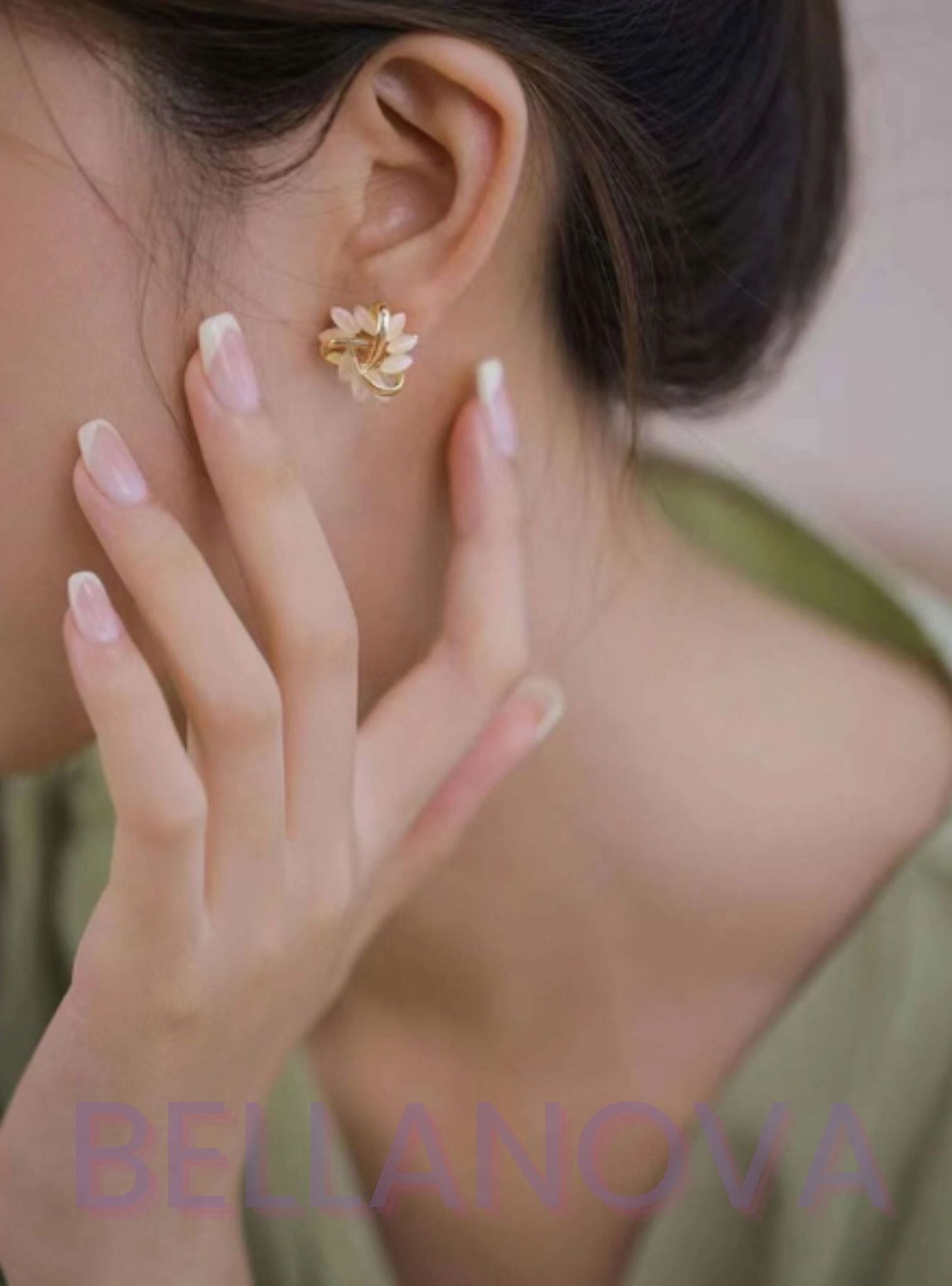 Brinco Melina - Folheado a Ouro 18k+ FRETE GRÁTIS