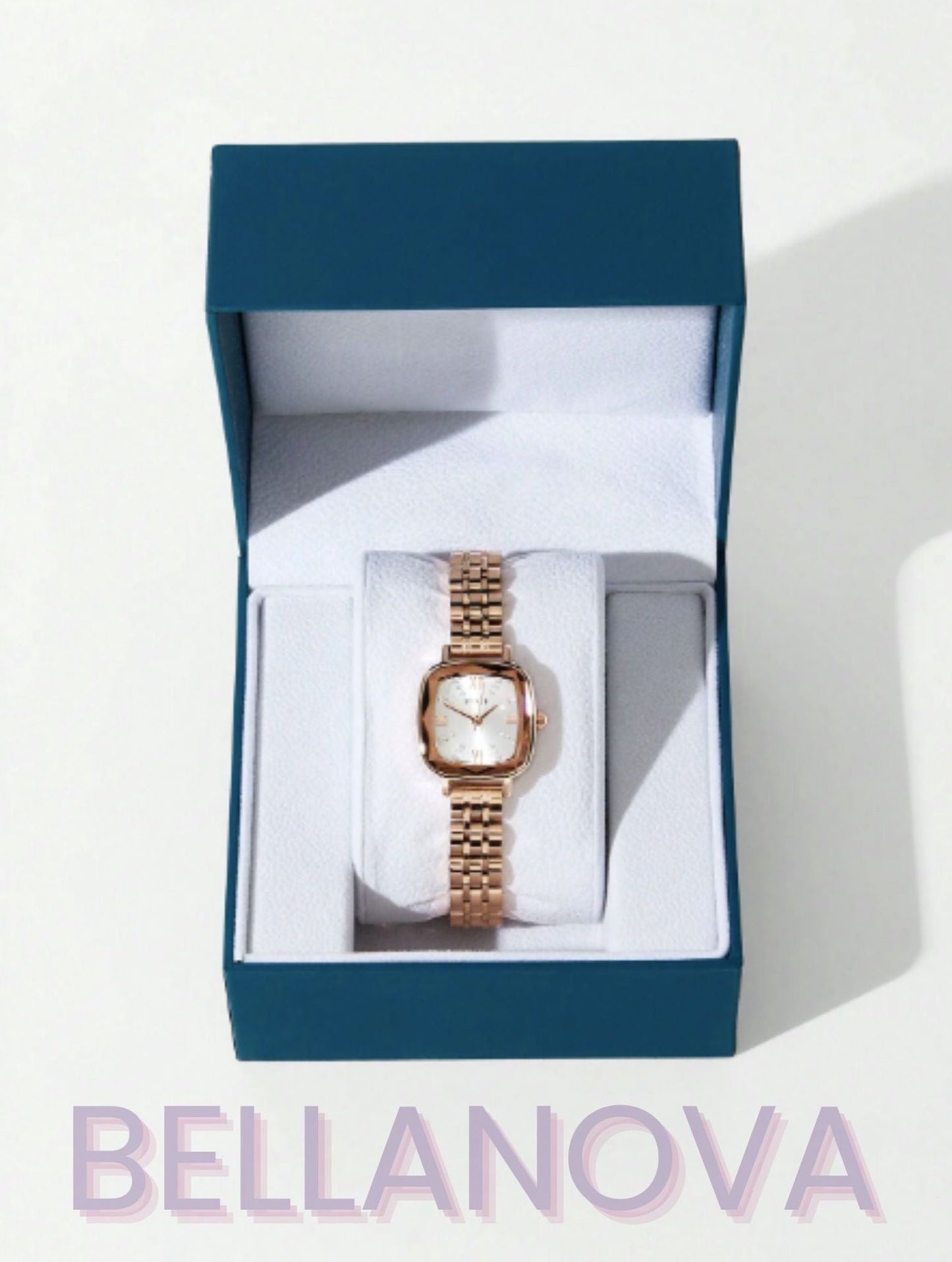 Relógio Minimalista Swarovski™ - Folheado a Ouro 18K+ FRETE GRÁTIS
