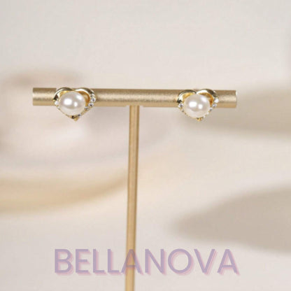 Kit Pérolas e Swarovski™ - Folheado a Ouro 18k+ FRETE GRÁTIS