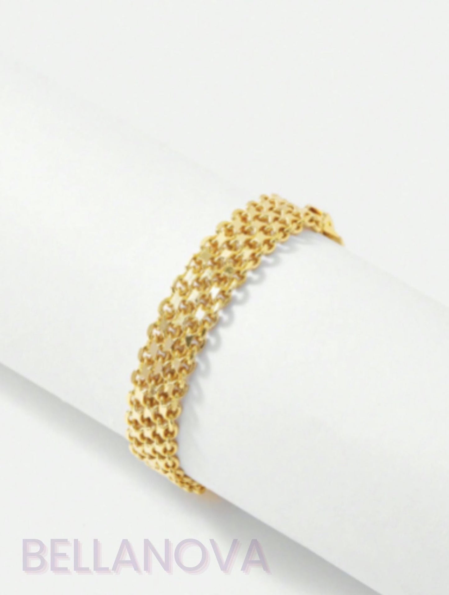 Pulseira Elos™ - Folheado a Ouro 18K+ FRETE GRÁTIS