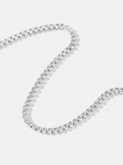 [NOVO] Colar Bridge Swarovski™- Cravejado com Zircônias - Folheado a Ouro 18k + FRETE GRÁTIS