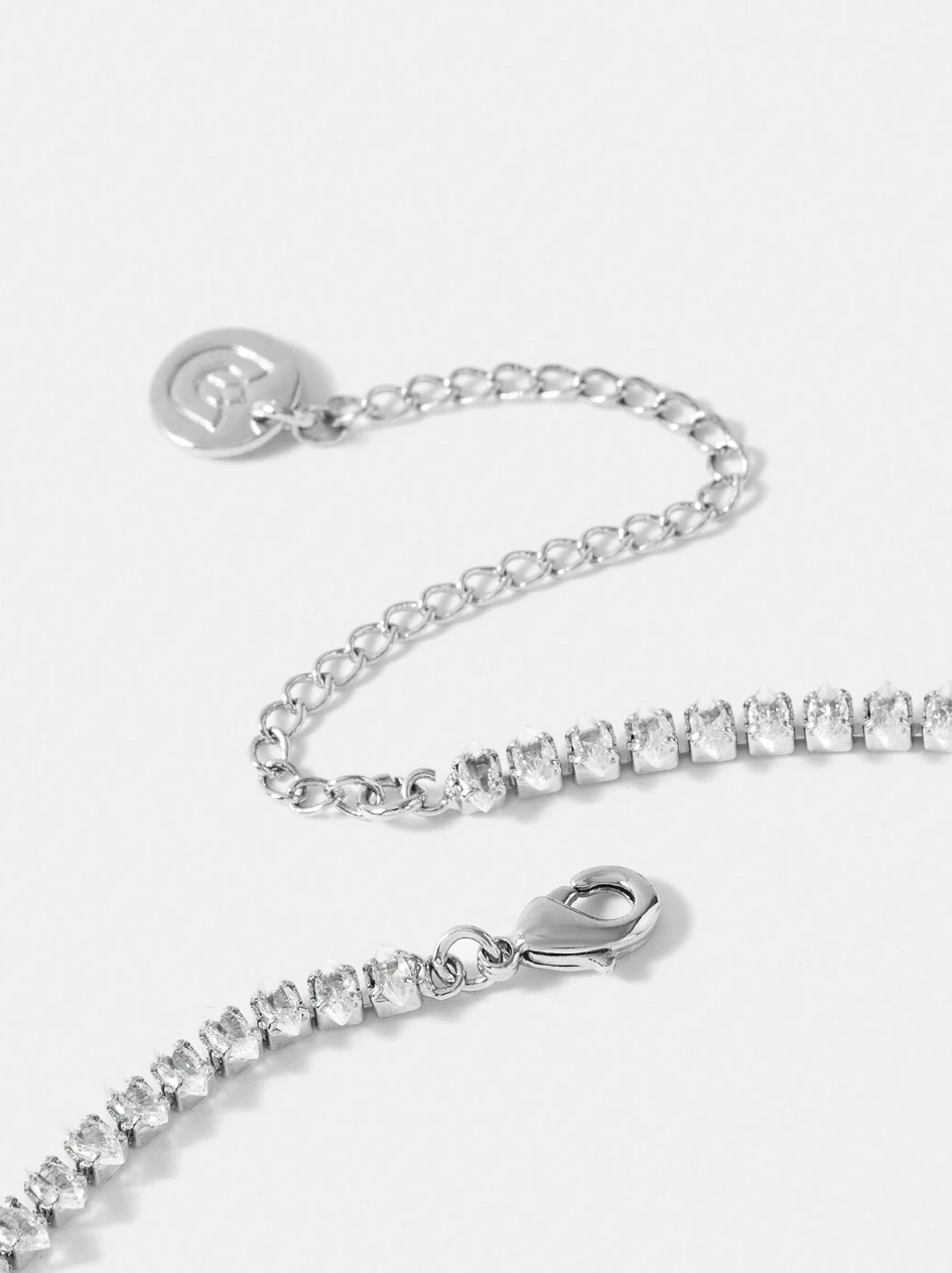 [NOVO] Colar Bridge Swarovski™- Cravejado com Zircônias - Folheado a Ouro 18k + FRETE GRÁTIS