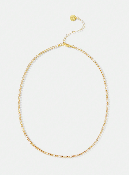 [NOVO] Colar Bridge Swarovski™- Cravejado com Zircônias - Folheado a Ouro 18k + FRETE GRÁTIS