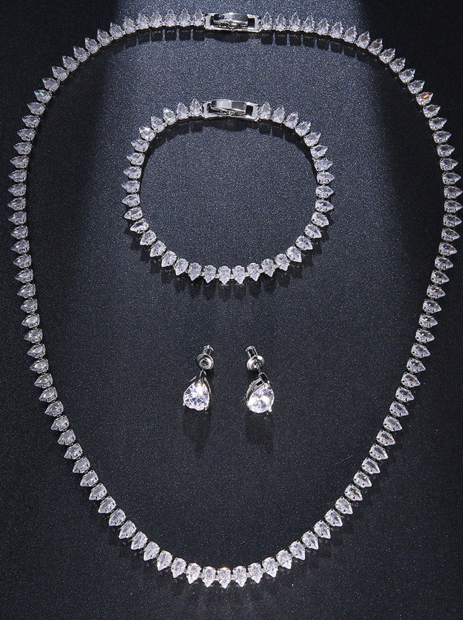 [NOVO] Kit 4pçs Crystal Royale Swarovski™ - Folheado a Ouro 18k + FRETE GRÁTIS