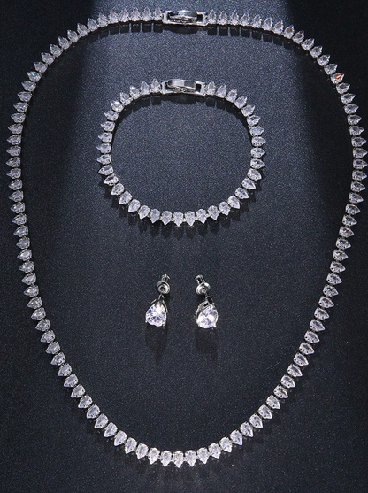[NOVO] Kit 4pçs Crystal Royale Swarovski™ - Folheado a Ouro 18k + FRETE GRÁTIS