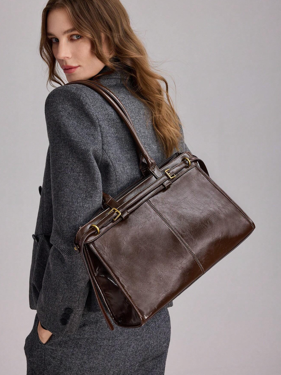 [NOVA] Bolsa Francesca Couro Crocodilo - Edição Limitada