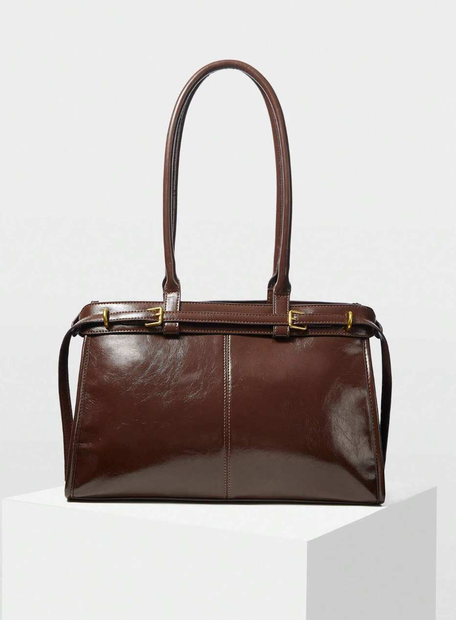 [NOVA] Bolsa Francesca Couro Crocodilo - Edição Limitada