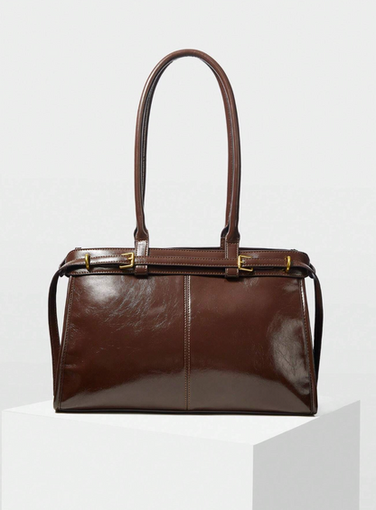 [NOVA] Bolsa Francesca Couro Crocodilo - Edição Limitada