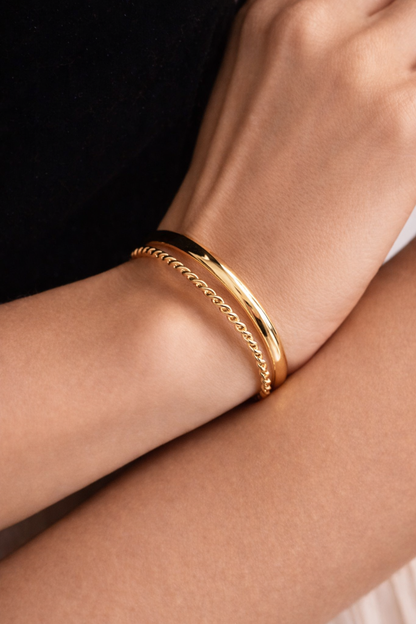 Pulseira Dupla™ - Folheado a Ouro 18k+ FRETE GRÁTIS